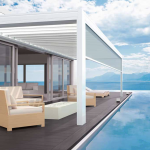 Pergola adossée à la maison