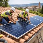 Installation de panneaux solaires sur une maison - Valence 26