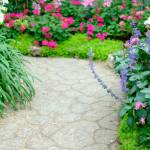 allée de jardin