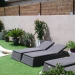 Mur de clôture sur Anglet