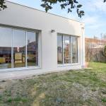 Baies vitrées coulissantes extension à toit plat