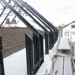 Surélévation d'une maison avec uns structure acier Le Chesnay