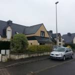 Surélévation de maison avec toiture en pente tuilée 