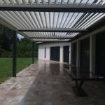 Installation d'une pergola bioclimatique en aluminium sur la terrasse - Montauban 82
