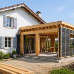 Délais de construction d'une extension de maison en bois - Bourg-en-Bresse Ambérieu-en-Bugey Meximieux 01