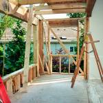 surélévation d'un appartement sur une terrasse