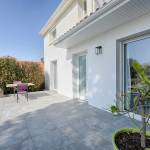 Terrasse en carrelage