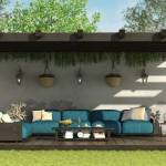 pergola dans un jardin de l'Isle-Adam