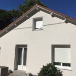 La maison après l'ITE et l'enduit de façade - Nantes 44