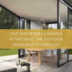 veranda retractable moderne installation
