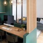 Bureau coin salon