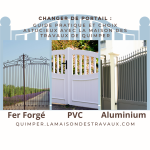Changer de portail : Guide pratique et choix astucieux avec La Maison des Travaux de Quimper