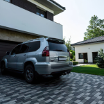 Aménagement devant garage maison Mennecy