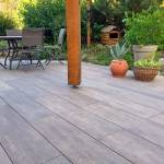 terrasse en carrelage imitation bois !