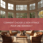 Véranda lumineuse équipée d'un double vitrage performant