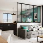 Salle à manger dans un salon