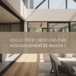 Suite parentale réalisée dans une extension de maison à Sarzeau