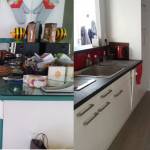 Avant/après rénovation de cuisine en appartement