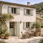 Revêtement de façade en crépi extérieur - Solliès-Toucas 83