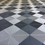 Sol de garage en dalles PVC