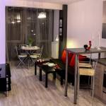 Micro appartement/studio avec petite loggia après rénovation