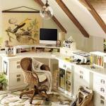 Aménagement bureau sous combles