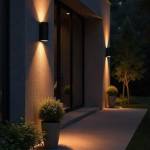 Eclairage mural terrasse