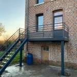 Terrasse sur pilotis Arras