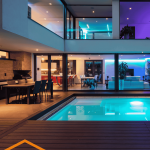 Maison connectée et colorée