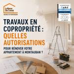 Autorisations pour rénover un appartement - Montauban 82