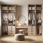 Créer un dressing dans une chambre de 12 m² à Paris 17 et 18 