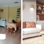 Rénovation résidence secondaire - salon salle à manger