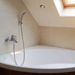 salle de bain sous pente