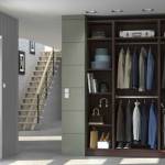 Aménager un dressing dans une entrée