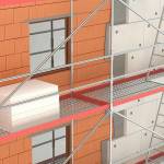 Schéma de pose d'ITE