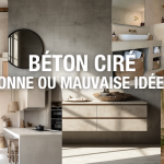 La Maison des Travaux Bassin de Genevois, rénovation maison Bassin Genevois, salle de bains béton ciré, cuisine béton ciré, artisan rénovation Gaillard