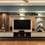 Installer un meuble TV sur mesure salon Haguenau