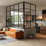 une verrière pour définir les espaces avec style