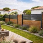 Installation d'une clôture brise-vue pour se protéger des regards indiscrets du voisinage - Pornic 44