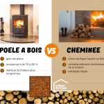 poêle vs cheminée 