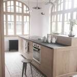 mixer le parquet et le carreau de ciment (photo : Pinterest)