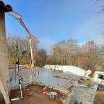 maison sur Saint-Julien le Montagnier, La Maison Des Travaux de Manosque  tout le gros œuvre d’une extension de maison.