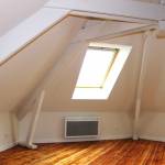 Isolation, mise en place Velux et revêtement de sol parquet