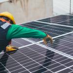 pose de panneaux solaires photovoltaïques