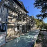 Ravalement de la façade côté jardin d'une maison de Maitre à Montfort l'Amaury
