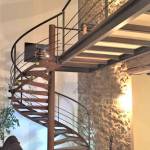 Escalier La Maison des Travaux Lyon 9