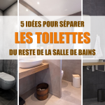 Verrière salle de bains, Mur semi-ouvert salle de bains, Artisans salle de bains Savoie, Réalisation travaux salle de bains, Paroi douche opacité partielle