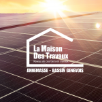 panneaux photovoltaïques maison, rénovation énergétique Annemasse, installation panneaux solaires, autoconsommation électricité, rénovation maison énergie solaire, Extension maison Chen sur léman, rénovation énergétique Bonne