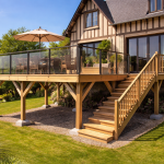 Terrasse sur pilotis