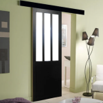 Porte coulissante inspiration verrière ManoMano